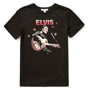 GB Short Sleeve Graphic Elvis T-Shirt